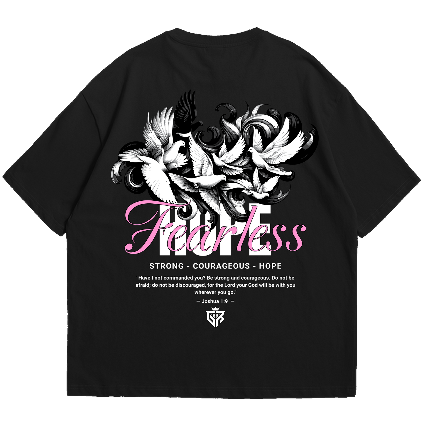 (Black) Hope & Fearless Shirt